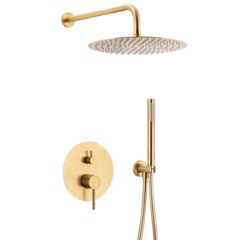 KFA concealed shower system Moza Gold KFA