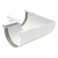 Internal gutter corner RainWay 90° 90 mm white