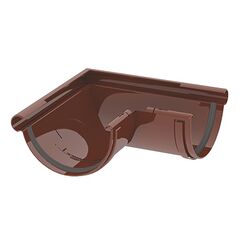 External gutter angle Giza 120 mm 90° brown (10.120.09.002)