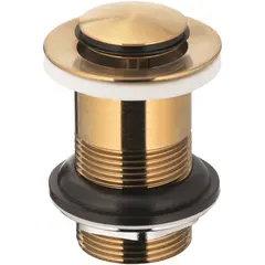 Siphon for washbasin KFA GOLD CLICK-CLACK
