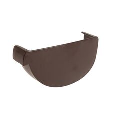 Trench cap left Rainway 90 mm brown