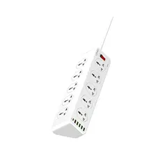 Network filter LDNIO SC10610 10 2m 2500W 6 USB PD+QC