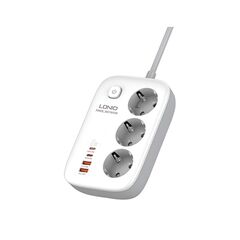 Network filter LDNIO SE3436 3 2m 3250W 4 USB