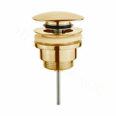 Sifon for washbasin Tycner Click-Clack Gold