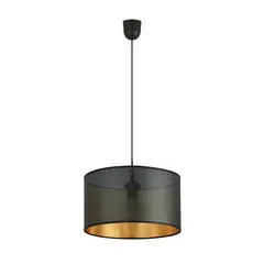 Подвес EMIBIG Aston 1 E27 1x MAX 60W черный золото