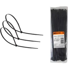 Clamp nylon TDM 4.8x300mm (black) 100pcs