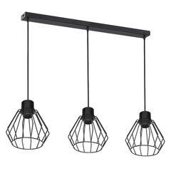 Hanger ORNO 2 PINO E27 3 60W black