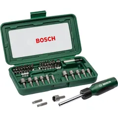 ბიტების და თავაკების ნაკრები Bosch 2607019504 46 ც