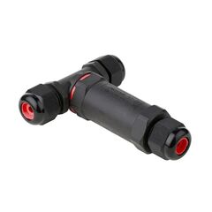 კონექტორი საკაბელო EKF PLC-UAC-CB3T FREETOOLS T- ფორმის 3PIN კლემნიკი IP68