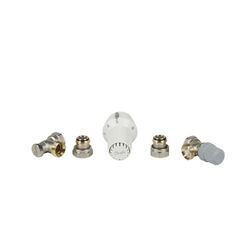 Комплект вентилей с термостатом угловой Danfoss 013G2228 RAS-C(5041) 1/2"