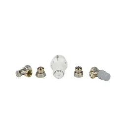 Комплект вентилей с термостатом угловой Danfoss 013G2228 RAS-C(5041) 1/2"