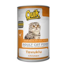 Консерва для кошек Quik курятина 415гр