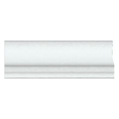 Extruded ceiling plinth Solid C31/27 white 24x12x2000 mm
