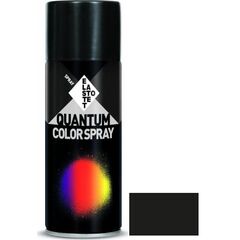 სპრეი საღებავი Elastotet Quantum color spray ral 9005 მქრქალი მუქი შავი 400 მლ
