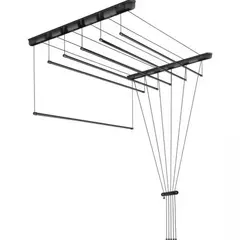 Drywall ceiling steel SHILZ 2 m black 5 pipes