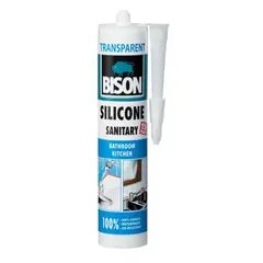 Силикон Bison Silicone Sanitary 280 мл прозрачный