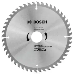 Saw blade for wood Bosch Eco Wood 2608644377 48T 180x30 mm