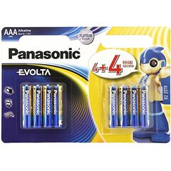 Батарейка Алкалиновая Panasonic Evolta AAA 8 шт.