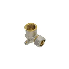 Elbow with fastening for metal-plastic pipes NTM 00000002210 20*1/2" i/t