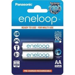 ნიკელ-ლითონის ჰიდრიდის აკუმულატორი Panasonic eneloop Pro AA 1900mAh 2ც.
