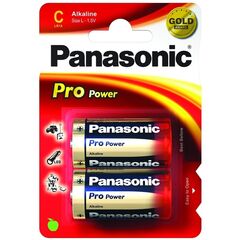 Батарейка Алкалиновая Panasonic LR14 ProPower С 2 шт