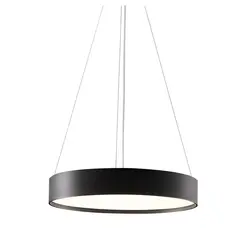 ჭაღი MIRAS 21015040 LED 50W 4000K მრგვალი შავი