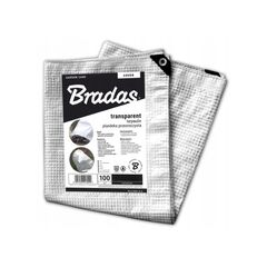 ბრეზენტი არმირებული გამჭვირვალე Bradas 4x5 მ 100 გ