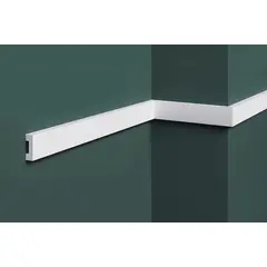 Molding wall-ceiling Solid UHD 16/27 white 16x27x2000 mm