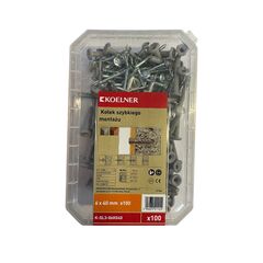 Dowel nail with collar Koelner 6x40 mm 100 pcs K-SL3-06K040