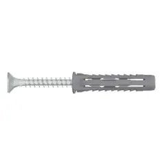 Universal dowel Koelner 10 mm with screw 6.0x60 mm 6 pcs B-UNIFIX10+ blist