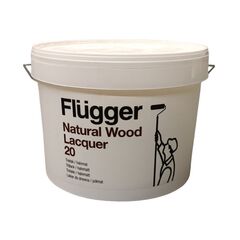 Wood varnish for indoor use Flugger Natural Wood Lacquer 20 3 l