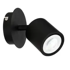 Spot Luminex Demia black 1xGU10 8W