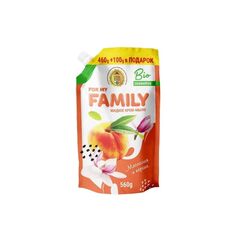 Жидкое мыло Family 560г магнолия и персик
