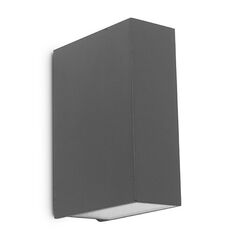 ფასადის სანათი New Light 1652/093 2x 4W მუქი ნაცრისფერი