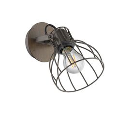 Spot EGLO 98134 SAMBATELLO E27 brown