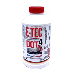 Brake fluid E-tec Dot-4 355 ml