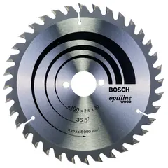 Circular disc Bosch Optiline Wood 190x2.6x30 mm 36