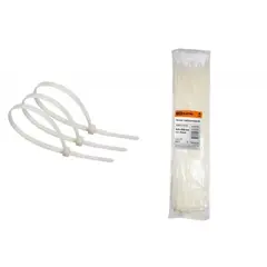 Clamp nylon TDM 4.8x500mm (white) 100pcs