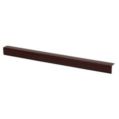 Decorative angle Salag PVC 20x20x2900 mm red wood