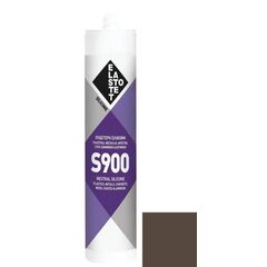 Silicone Elastotet S-900 RAL 8014 brown 280 ml