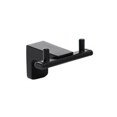 Bathroom hook Tema Premium Bathroom Hook Double 71023 B-e Black