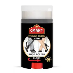 ტყავის საპრიალებელი კრემი Smart Elite 60მლ შავი