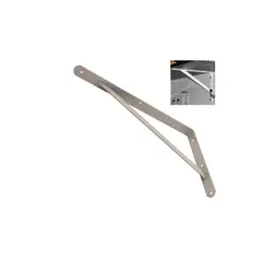 Corner decorative reinforced Domax WSWP 400 S 400x250 mm gray