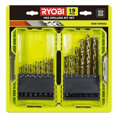 Сверло Ryobi RAK19HHS2 HSS 19 шт.