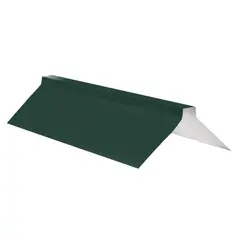 Конек крыши Nova 0.50x300х2000 мм зеленый RAL 6005