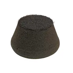 Polishing sponge with Velcro Befar 44513-50 50x25 mm black 4 pcs
