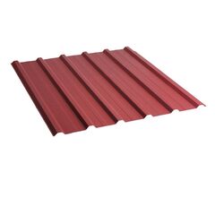ფენილი პროფილირებული ტრაპეცია 1140x2000x0.45 მმ 2.28 მ² Wrinkle ბორდოსფერი