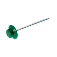 Nails for bitumen corrugated sheets Gutta 2.8x70 mm 100 pcs green