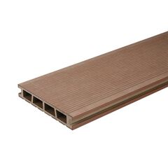 Доска террасная Bergdeck Chestnut Brushed 2400X150X25 1шт=0.36м²