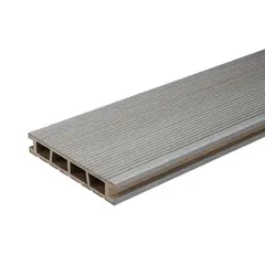 Terrace board Bergdeck BD1001 anthracite 150x25x2400 mm 1pc=0.36m²